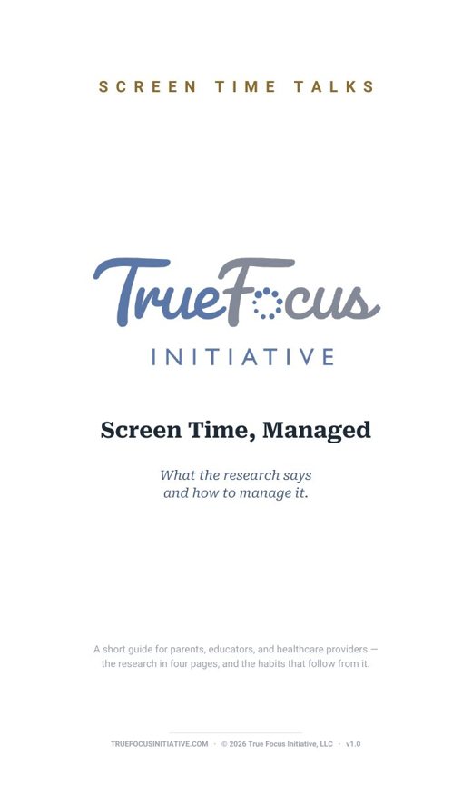 Cover of Screen Time, Managed